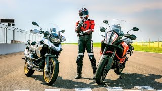 BMW R1250GS vs KTM 1290 Super Adventure S Which One is Faster [upl. by Urbannal]