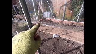 Part 2  Dismantling a Greenhouse Second Hand [upl. by Allen474]