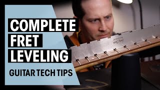 Fret Leveling Special  Guitar Tech Tips  Ep 50  Thomann [upl. by Kacy128]