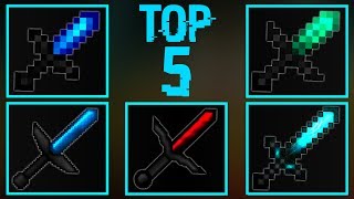 TOP 5 MINECRAFT PVP TEXTURE PACKSFPS BOOSTNO LAG 112111110 [upl. by Sicnarf725]