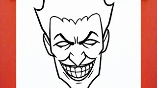 HOW TO DRAW THE JOKER [upl. by Menzies]