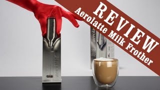 Aerolatte Milk Frother  Exclusive Review [upl. by Yblehs675]