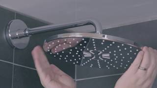 GROHE  Rainshower 310 SmartConnect Showerheads  Installation Video [upl. by Mccahill]