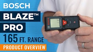 Bosch Blaze Pro Laser Measure GLM16540  Engineersupply [upl. by Zahara751]