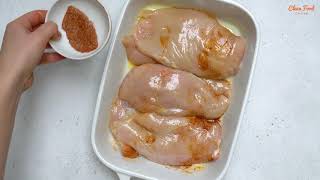 How to Make Perfect Juicy Baked Chicken Breasts Every Time [upl. by Atiniv]