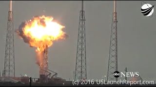 SpaceX Explosion CAUGHT ON TAPE [upl. by Adnuhsat364]