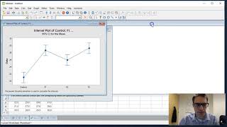 How to run ANOVA and Tukey in Minitab [upl. by Nnaeiram]