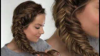 Dutch Fishtail Braid  Plait Tutorial  Shonagh Scott  ShowMe MakeUp [upl. by Ahsilam]