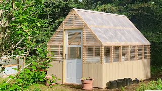 Small DIY Greenhouse [upl. by Allayne526]