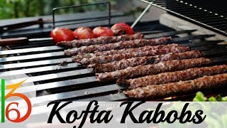 Homemade BBQ Kofta Kabobs Arab Restaurant Style [upl. by Hoj]