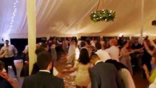 Greek wedding tradition smashing plates dance [upl. by Harberd347]