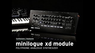 KORG minilogue xd Module Your Desktop Evolved [upl. by Lane]