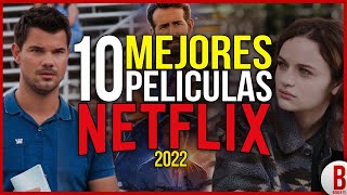 TOP 10 Mejores PELÍCULAS de NETFLIX 2022  Parte 1 [upl. by Annaerb548]