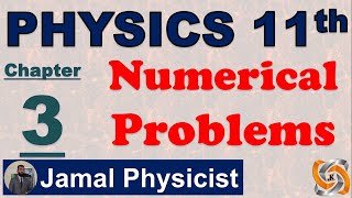 Numerical Problems Chapter 3 Forces and Motion l First Year Physics Federal Board KPK Syllabus [upl. by Embry]