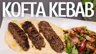 Make Beef Kofta Kebab Recipe  Lebanese Cuisine  THE JUICIEST EVER [upl. by Nyladgam]