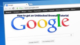 Unblocked Browser Tutorial [upl. by Notffilc361]