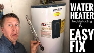 Electric Water Heater Repair In Minutes STEP by STEP [upl. by Melisenda]