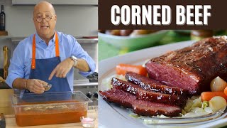 Andrew Zimmern Cooks Corned Beef [upl. by Lapo]