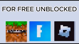 FREE UNBLOCKED GAMES FOR SCHOOL [upl. by Lewendal]