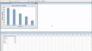 Minitab 18 Creating a Bar Chart [upl. by Aramenta]