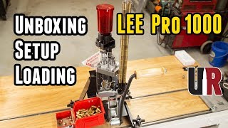 LEE Pro 1000 Unboxing Overview Setup Loading 45 ACP [upl. by Jillayne]