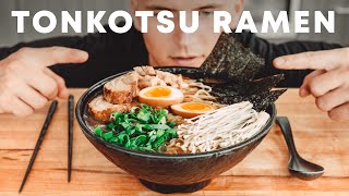 Tonkotsu Miso Ramen [upl. by Acinnor895]