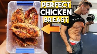 HOW TO COOK BODYBUILDING CHICKEN BREAST  PERFECT EVERY TIME [upl. by Eidaj]