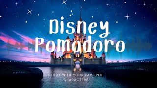 Study With Disney Characters Disney Pomodoro [upl. by Fates]