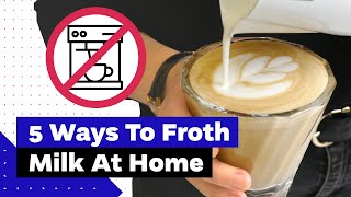 How To Froth Milk At Home Best Milk Frothers Review [upl. by Nyer391]