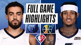 GRIZZLIES at JAZZ  FULL GAME HIGHLIGHTS  April 5 2022 [upl. by Byrd]