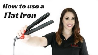 How to use a Flat Iron [upl. by Sotsirhc]