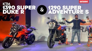 1390 Super Duke R amp 1290 Super Adventure S Walkaround  odmag [upl. by Nodanrb]