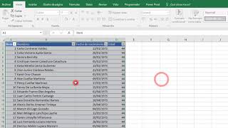 Gestion de Cumpleaños con Excel [upl. by Asilej160]