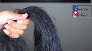 How To Prep Xpressions Braiding Hair for PERFECT Braids [upl. by Nepil600]