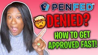 HOW To Get APPROVED With PENFED Credit Card After Being DENIED [upl. by Zolnay]