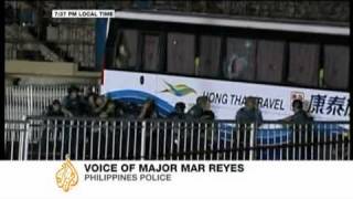 Hostages die in Manila bus siege [upl. by Eatnuahs]