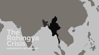 The Rohingya Crisis in 90 Seconds [upl. by Lambart]